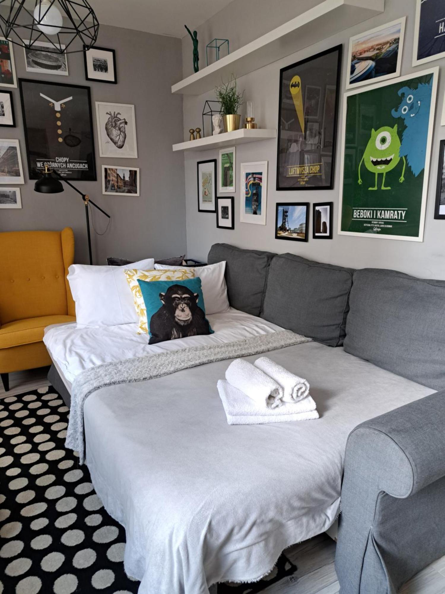 Gryfny Grubiorz Appartement Katowice Buitenkant foto