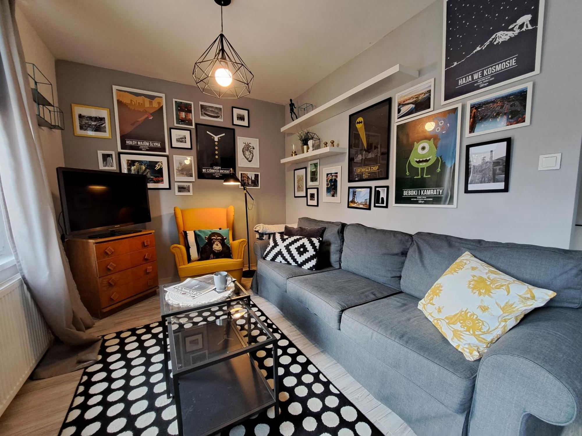Gryfny Grubiorz Appartement Katowice Buitenkant foto